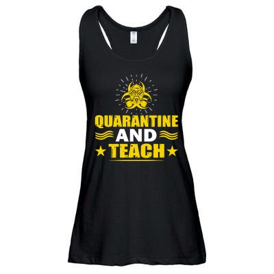 Quarantine And Teach Ladies Essential Flowy Tank