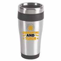 Quarantine And Teach 16oz Travel Tumbler