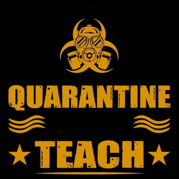 Quarantine And Teach 16oz Travel Tumbler