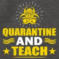 Quarantine And Teach Vector Backpack
