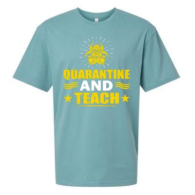 Quarantine And Teach Sueded Cloud Jersey T-Shirt