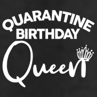 Quarantine Birthday Queen Adult Drive Performance Visor