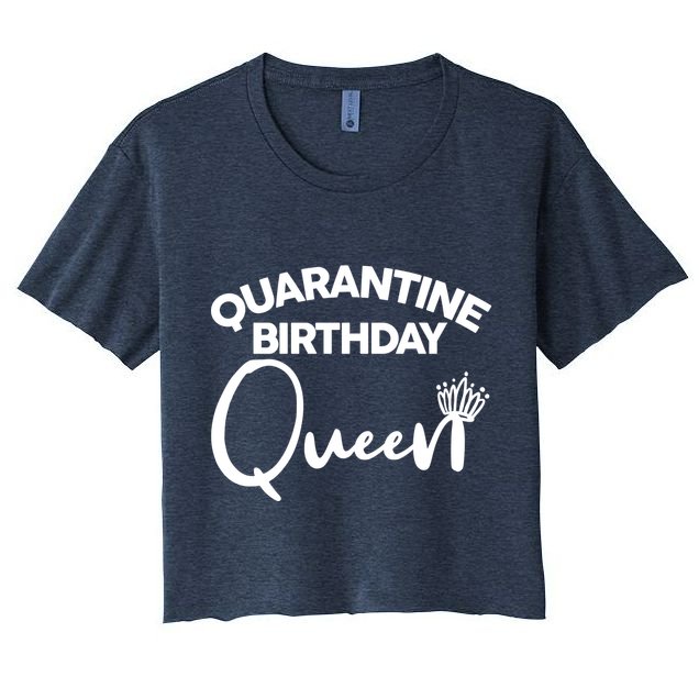 Quarantine Birthday Queen Crop Top