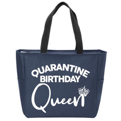Quarantine Birthday Queen Zip Tote Bag