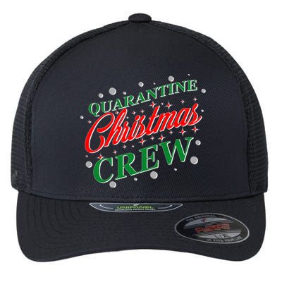 Quarantine Christmas Crew Matching Family Flexfit Unipanel Trucker Cap