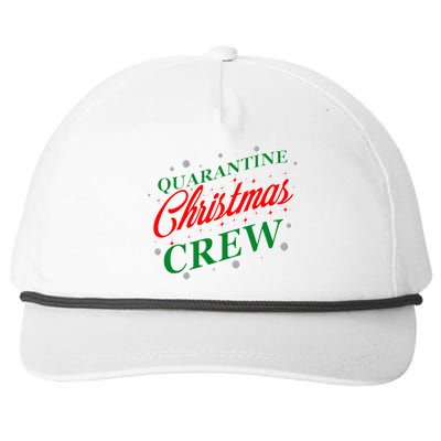 Quarantine Christmas Crew Matching Family Snapback Five-Panel Rope Hat