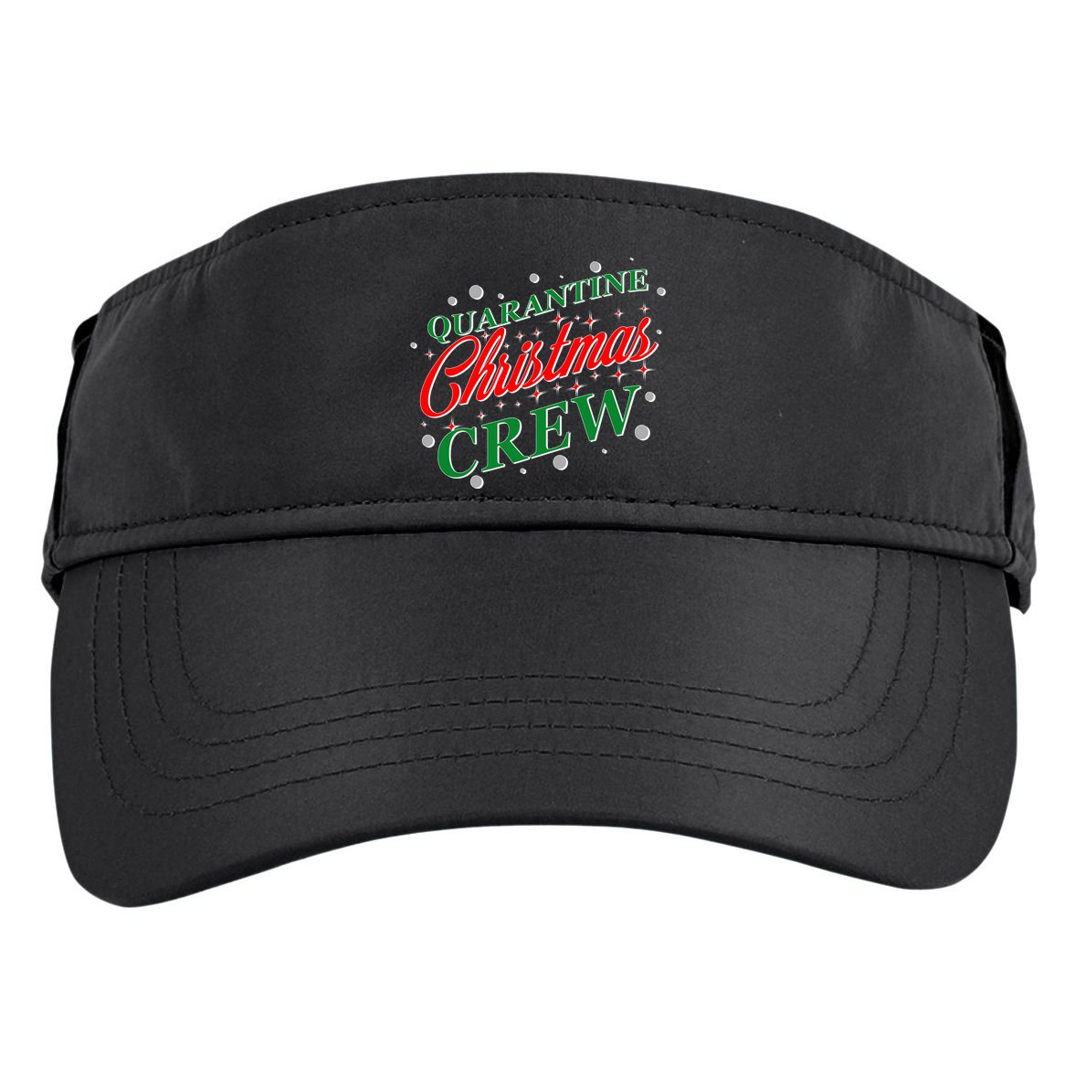 Quarantine Christmas Crew Matching Family Adult Drive Performance Visor