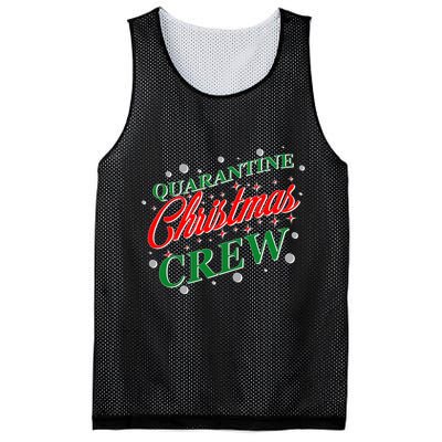 Quarantine Christmas Crew Matching Family Mesh Reversible Basketball Jersey Tank