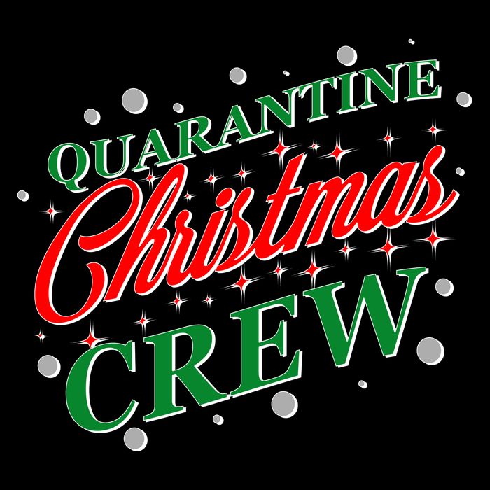 Quarantine Christmas Crew Matching Family Women's V-Neck T-Shirt