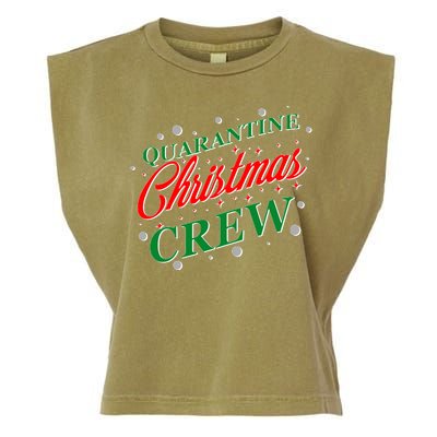 Quarantine Christmas Crew Matching Family Garment-Dyed Women's Muscle Tee