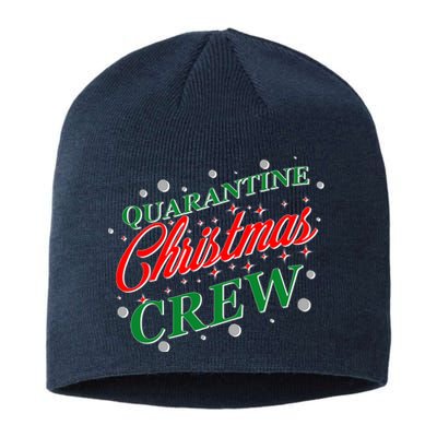 Quarantine Christmas Crew Matching Family Sustainable Beanie