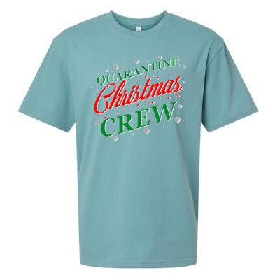 Quarantine Christmas Crew Matching Family Sueded Cloud Jersey T-Shirt