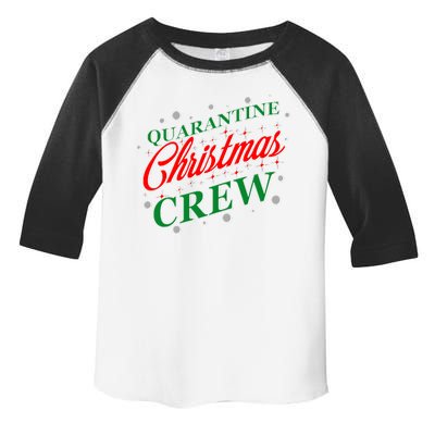 Quarantine Christmas Crew Matching Family Toddler Fine Jersey T-Shirt