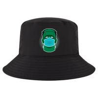 Quarantine Frankenstein With Mask Cool Comfort Performance Bucket Hat