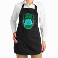 Quarantine Frankenstein With Mask Apron