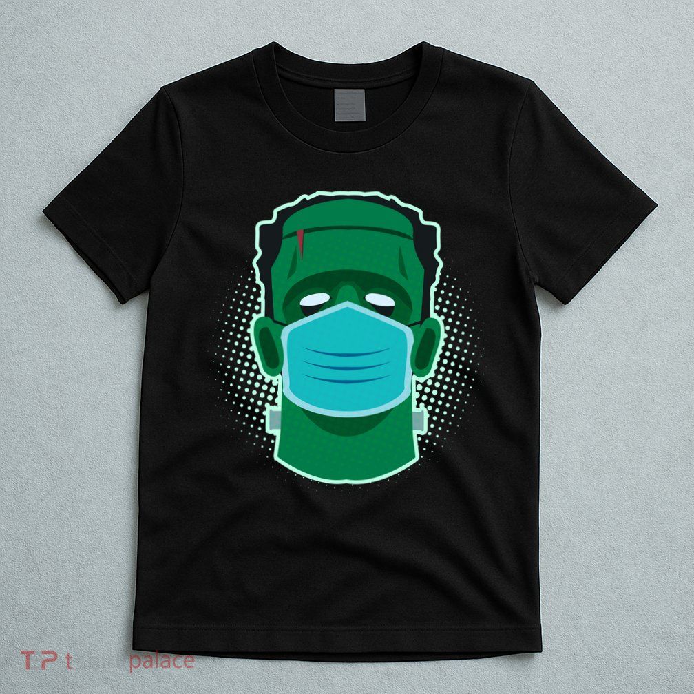 Quarantine Frankenstein With Mask T-Shirt