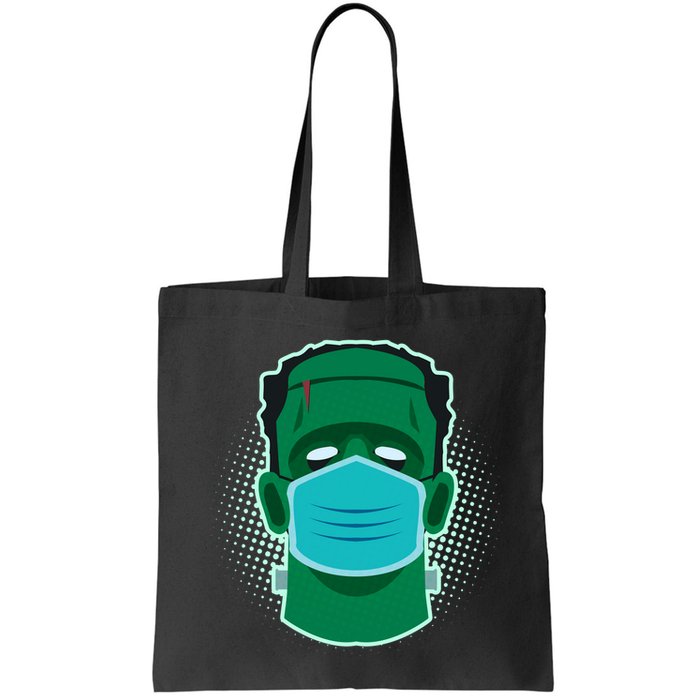 Quarantine Frankenstein With Mask Bag