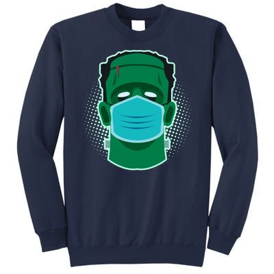 Quarantine Frankenstein With Mask Sweatshirt