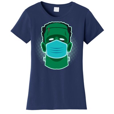 Quarantine Frankenstein With Mask Women's T-Shirt