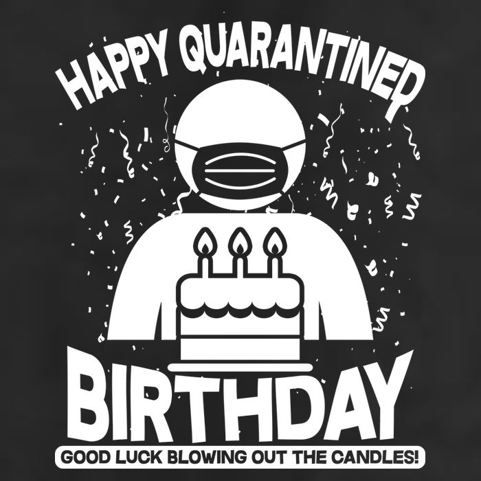 Quarantined Birthday Good Luck Blowing Out The Candles Cool Comfort Performance Bucket Hat