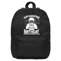 Quarantined Birthday Good Luck Blowing Out The Candles 16 in Basic Backpack