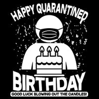 Quarantined Birthday Good Luck Blowing Out The Candles 16 in Basic Backpack
