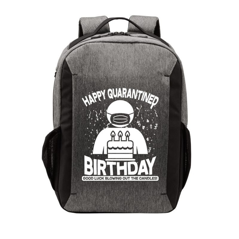 Quarantined Birthday Good Luck Blowing Out The Candles Vector Backpack