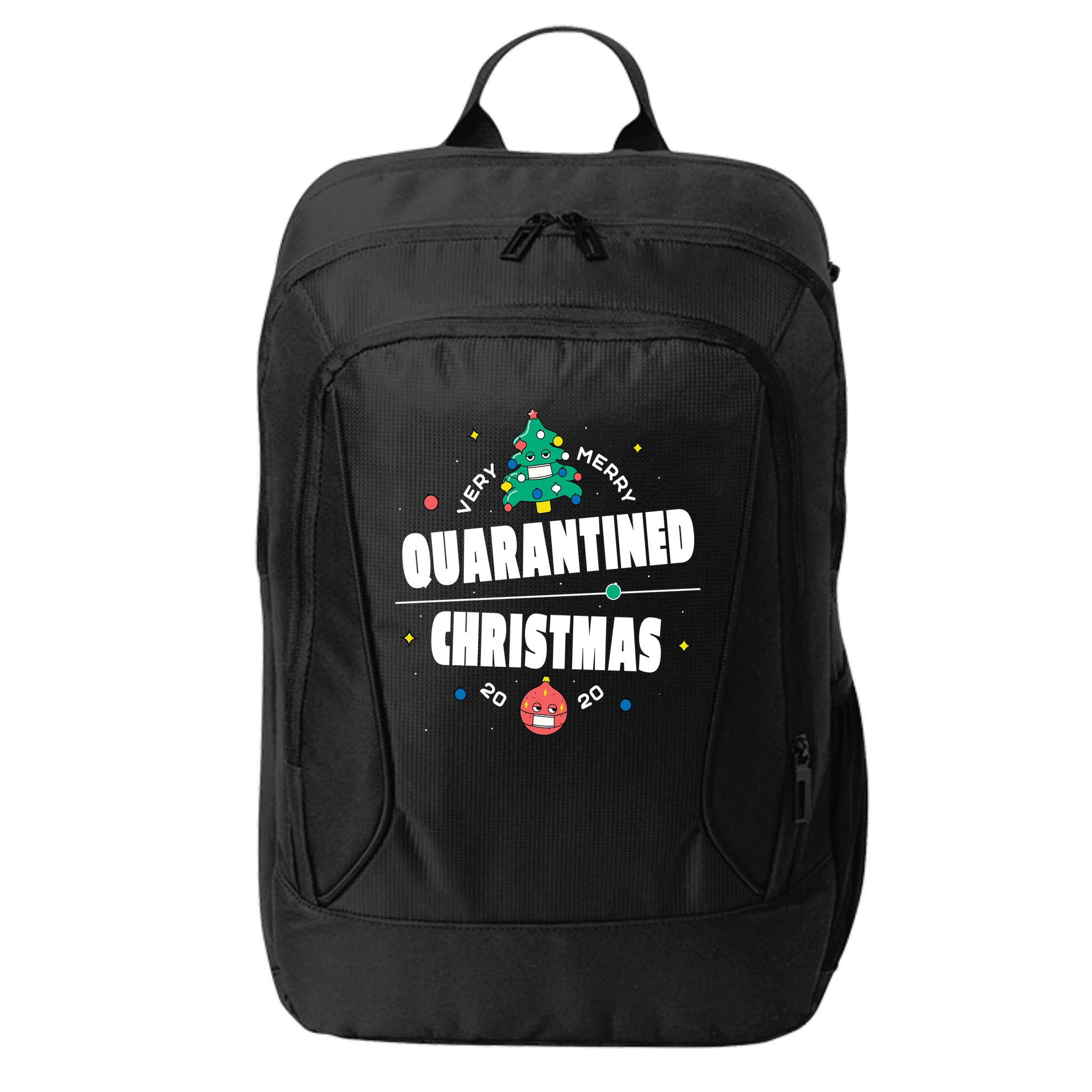 Quarantined Christmas City Backpack