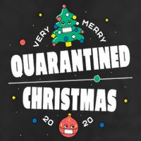 Quarantined Christmas Adult Drive Performance Visor