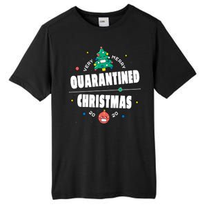 Quarantined Christmas Tall Fusion ChromaSoft Performance T-Shirt