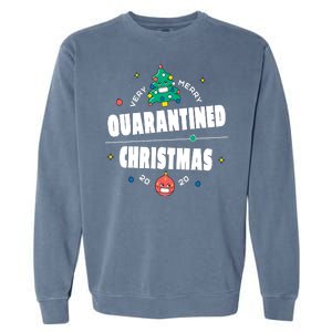 Quarantined Christmas Garment-Dyed Sweatshirt