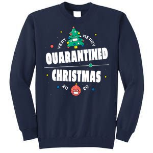 Quarantined Christmas Tall Sweatshirt