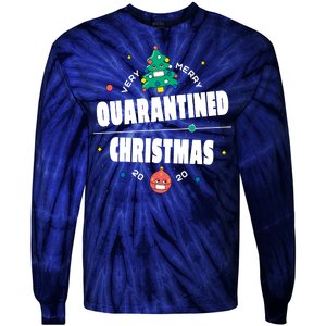 Quarantined Christmas Tie-Dye Long Sleeve Shirt