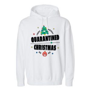 Quarantined Christmas Garment-Dyed Fleece Hoodie