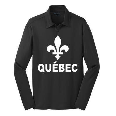 Quebec Silk Touch Performance Long Sleeve Polo