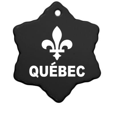 Quebec Ceramic Star Ornament