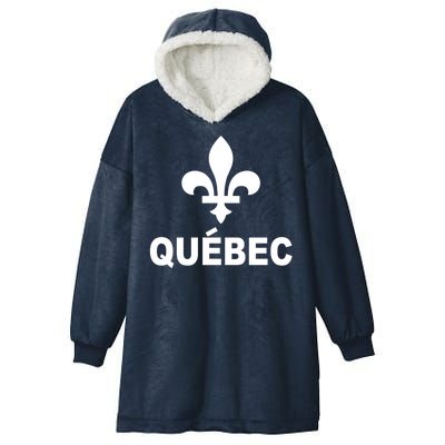 Quebec Hooded Wearable Blanket