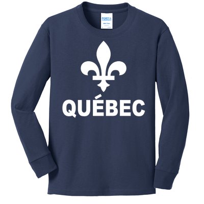 Quebec Kids Long Sleeve Shirt