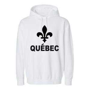 Quebec Garment-Dyed Fleece Hoodie