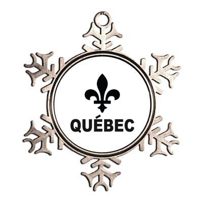 Quebec Metallic Star Ornament