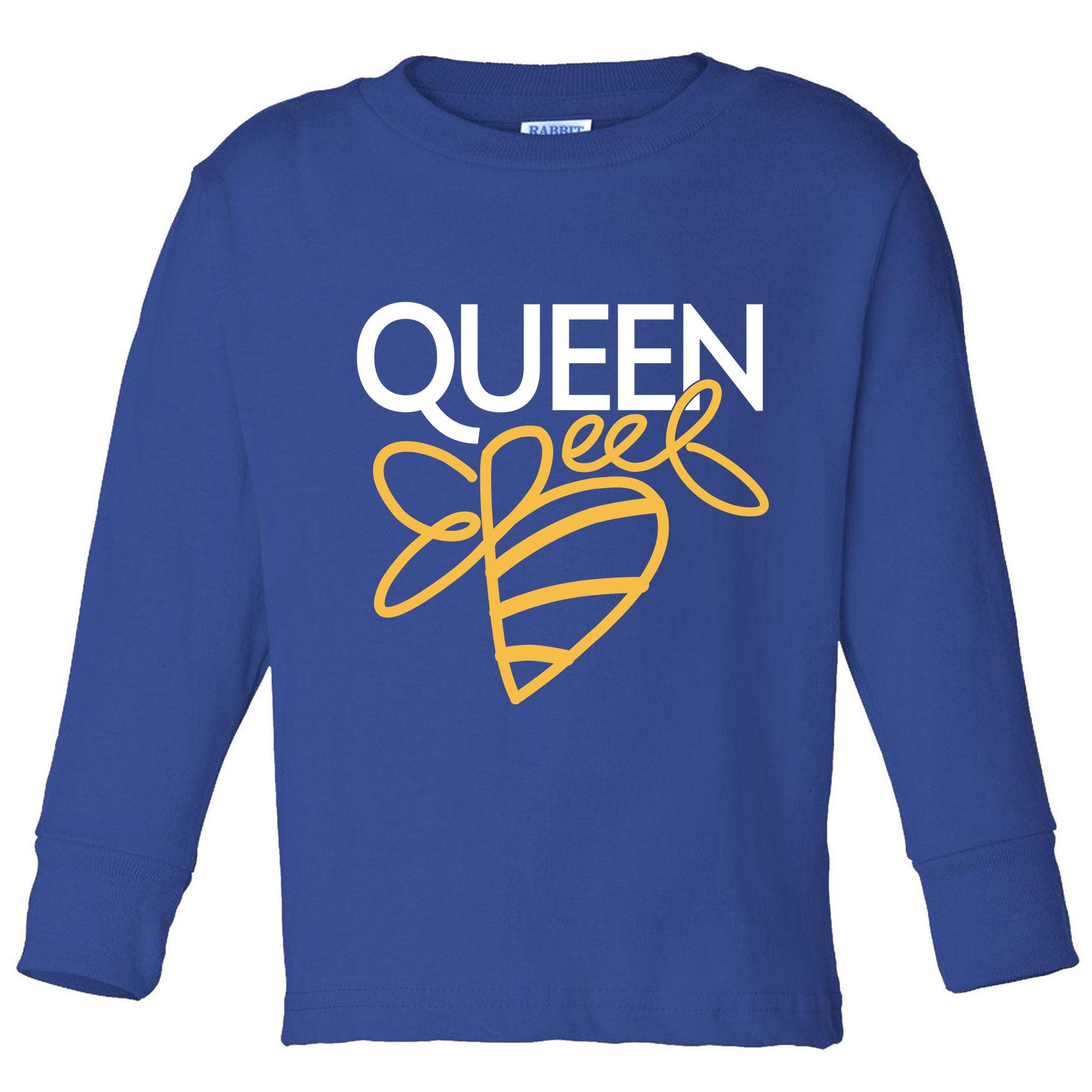 Queen Bee  Toddler Long Sleeve Shirt