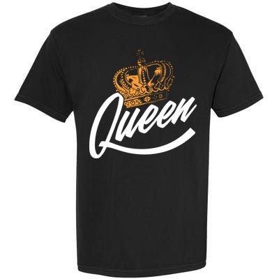 Queen Gold Crown  Garment-Dyed Heavyweight T-Shirt