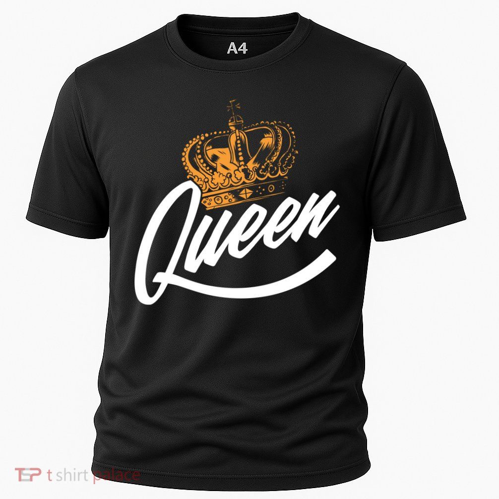 Queen Gold Crown  Performance Shirt