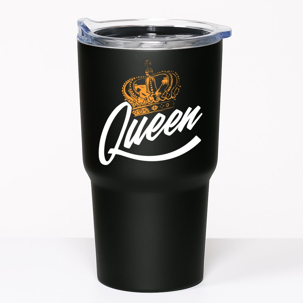 Queen Gold Crown  Tumbler