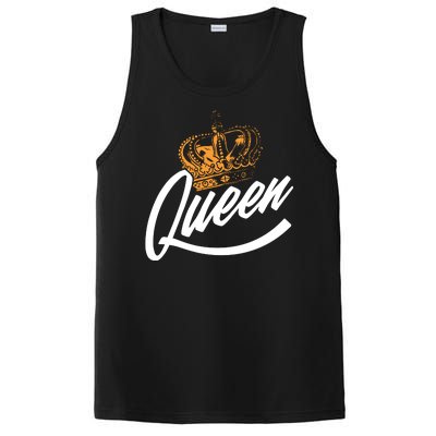 Queen Gold Crown  PosiCharge Competitor Tank