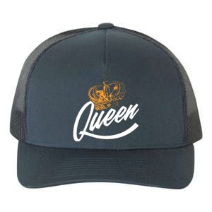 Queen Gold Crown  Yupoong Adult 5-Panel Trucker Hat