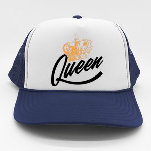 Queen Gold Crown  Trucker Hat