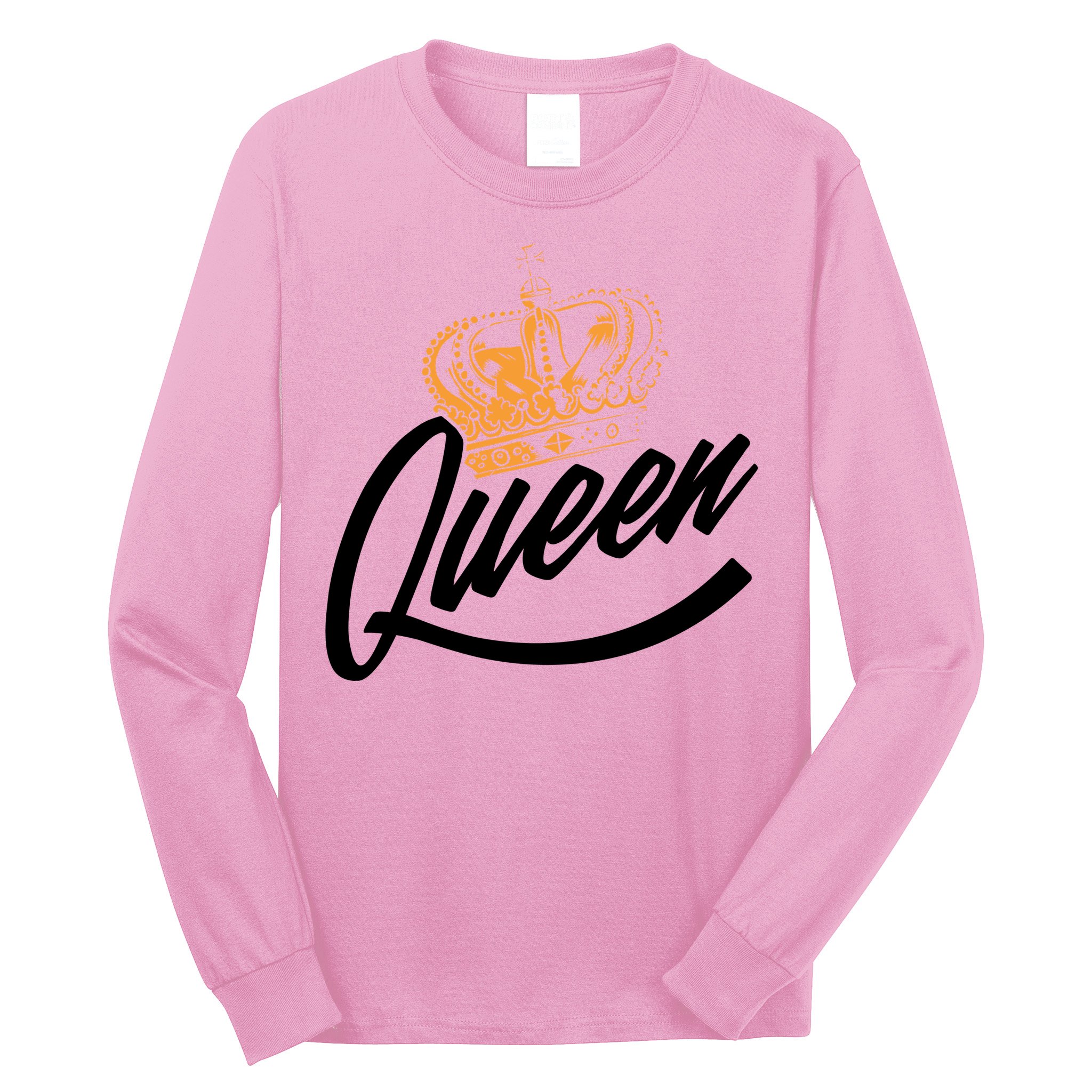 Queen Gold Crown  Long Sleeve Shirt