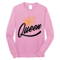 Queen Gold Crown  Long Sleeve Shirt