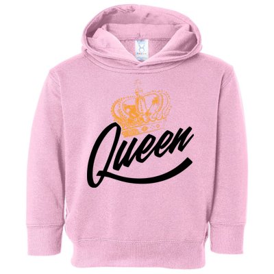Queen Gold Crown  Toddler Hoodie